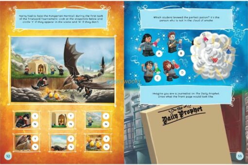 Lego Harry Potter Official Yearbook 2023 9781780558837
