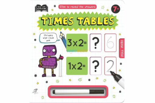 Times Tables Slide to revel the answers 9781838527082