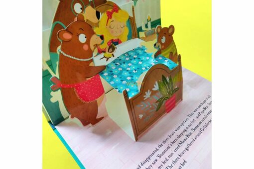 Goldilocks and the Three Bears Fairy Tale Pop-up Book 9781839232237