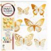 ArtMaker Paint by Numbers Foil Reflections Vintage Butterflies Canvas 9354537012298