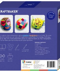 Craft Maker Neon Rock Art Kit 9781488955006