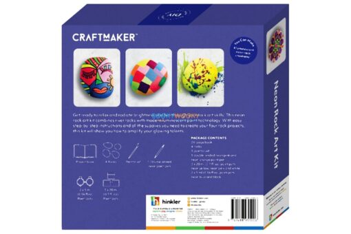 Craft Maker Neon Rock Art Kit 9781488955006