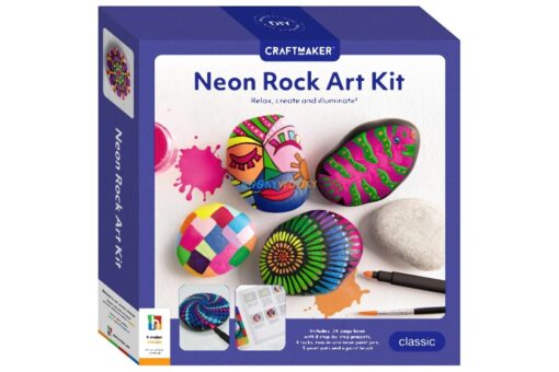 Craft Maker Neon Rock Art Kit 9781488955006