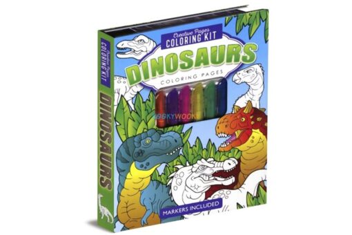 Creative Pages Coloring Kit Dinosaurs 9781648335679