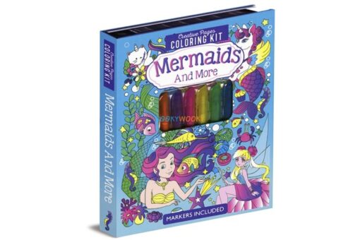 Creative Pages Coloring Kit Mermaids and More 9781648335662