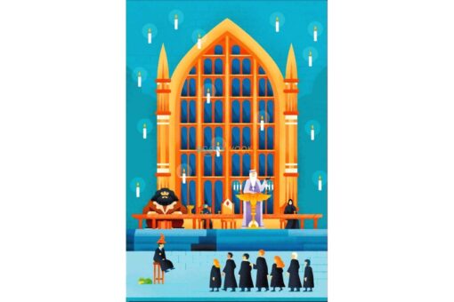 Harry Potter Exploring Hogwarts Card Portfolio Set 9781647220761