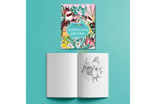 Kaleidoscope Colouring Australian Dreams 9781488924378