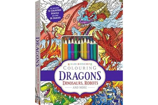 Kaleidoscope Colouring Dragons Dinosaurs Robots and More 9781488941085