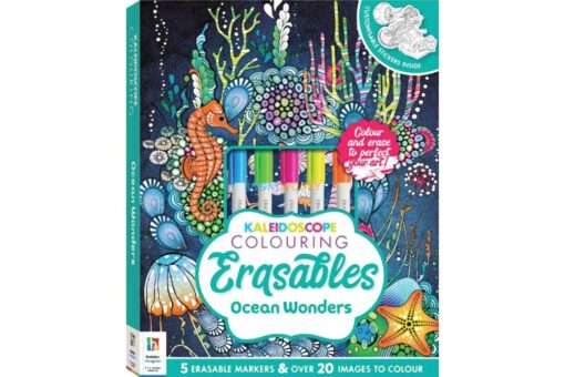 Kaleidoscope Colouring Erasables Ocean Wonders 9781488921728