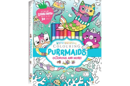 Kaleidoscope Colouring Purrmaids 9781488968587