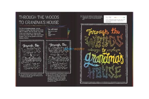 Kaleidoscope Creations Etch Art Hand Lettering 9781488933776