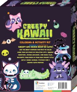 Kaleidoscope Creepy Kawaii Coloring Activity Kit 9781488946851