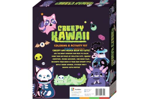 Kaleidoscope Creepy Kawaii Coloring Activity Kit 9781488946851