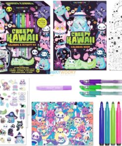 Kaleidoscope Creepy Kawaii Coloring Activity Kit 9781488946851
