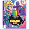 Kaleidoscope Neon Colouring Comic Art 9781488952159