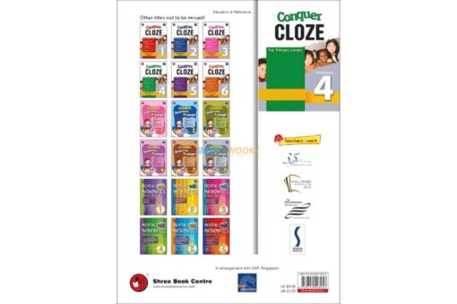 SAP Conquer Cloze For Primary Level Workbook 4 9789350498958