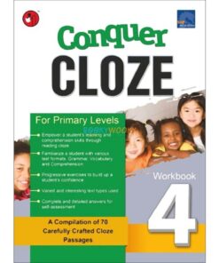 SAP Conquer Cloze For Primary Level Workbook 4 9789350498958