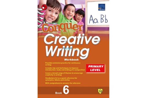 SAP Conquer Creative Writing Workbook Primary Level 6 9789386082954