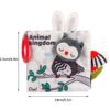 Animal Kingdom Soft High Contrast Plushy Baby Book