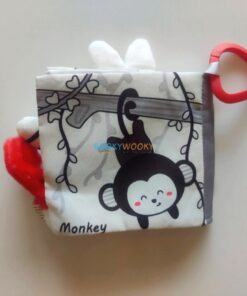 Animal Kingdom Soft High Contrast Plushy Baby Book 2