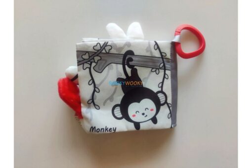 Animal Kingdom Soft High Contrast Plushy Baby Book 2