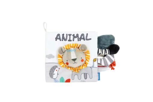 Animal Soft High Contrast Plushy Baby Book