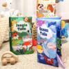 Ocean Tails Baby Plush Book with Animal Tails