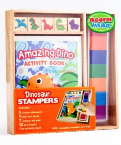 Dinosaur Stampers Activity Kit with Stamps and Ink Pad Cover