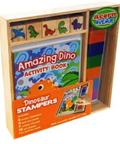 Dinosaur Stampers Activity Kit with Stamps and Ink Pad front