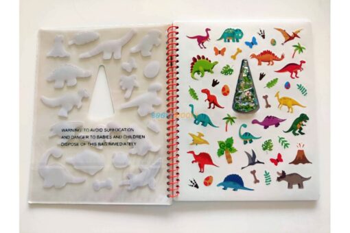 Dinosaur Sticker Fun Activity Book 9781802492903