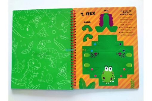 Dinosaur Sticker Fun Activity Book 9781802492903