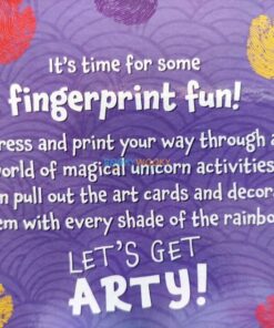 Dinosaurs Fingerprint Activity Book with 7 Paint Pads 9781802497861