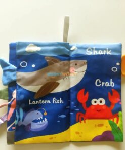 Ocean Tails Baby Plush Book with Animal Tails 5