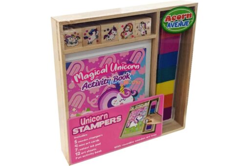 Unicorn Stampers Activity Kit with Stamps and Ink Pad
