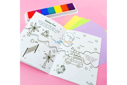 Unicorn Stampers Activity Kit with Stamps and Ink Pad