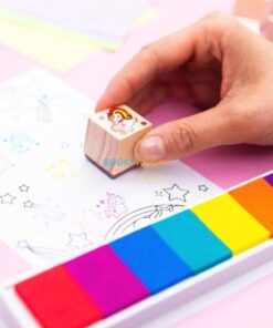 Unicorn Stampers Activity Kit with Stamps and Ink Pad