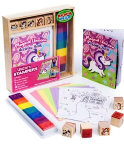 Unicorn Stampers Activity Kit with Stamps and Ink Pad