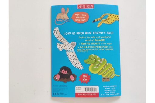 Animals Sticker Book 9781789897937