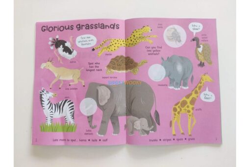 Animals Sticker Book 9781789897937