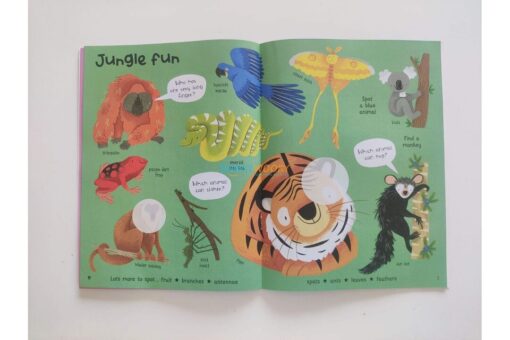 Animals Sticker Book 9781789897937