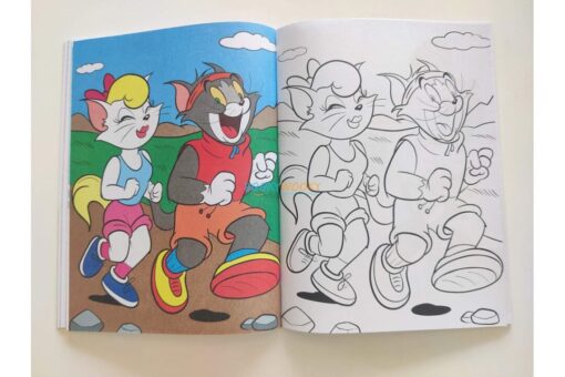 Bumper Book of Tom and Jerry Copy Colour 9789391914011