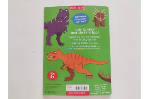 Dinosaur Sticker Book 9781789897951