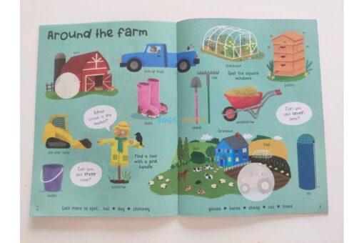 Farm Sticker Book 9781789897913