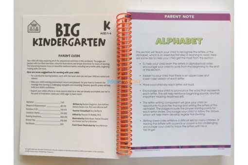 School Zone Big Kindergarten Workbook 9781488909245