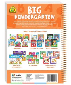 School Zone Big Kindergarten Workbook 9781488909245