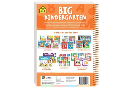 School Zone Big Kindergarten Workbook 9781488909245