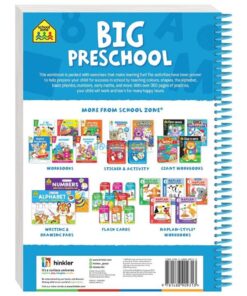 School Zone Big Preschool Workbook 9781488909313