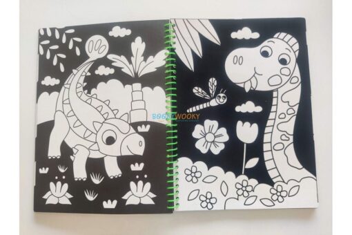 Velvet Colouring Dinosaurs 9781802496895