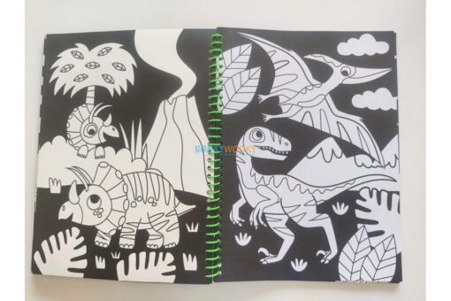 Velvet Colouring Dinosaurs 9781802496895