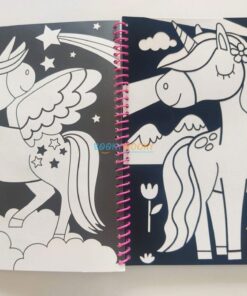 Velvet Colouring Unicorns 9781802496901